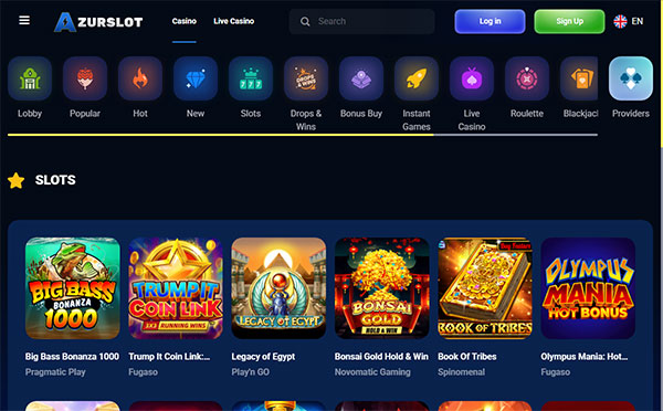 AzurSlot Casino Magyarorszag