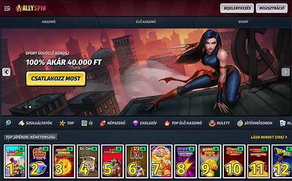 Allyspin Casino Magyarorszag