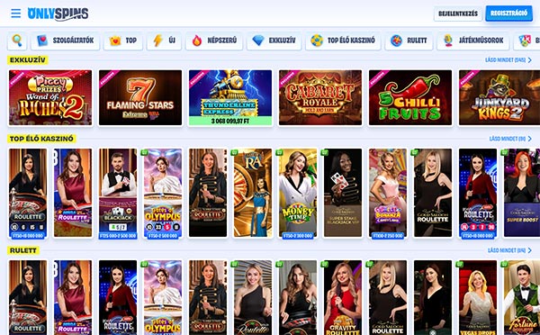 OnlySpins Casino Magyarorszag