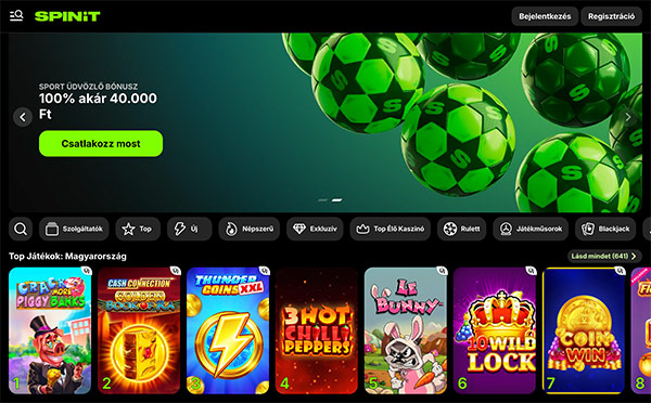 Spinit Casino Magyarorszag